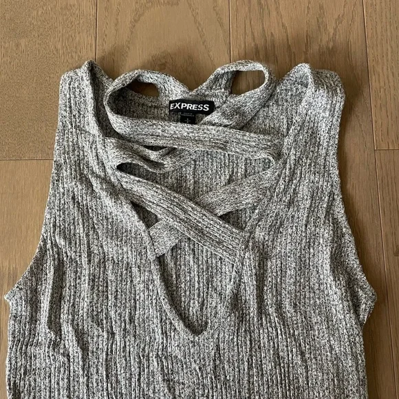Express ribbed knit bodysuit - Picture 2 of 5
